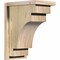 Ekena Millwork Mediterranean Rough Sawn Corbel w/Backplate, Douglas Fir, 8"W x 12"D x 16"H COR08X12X16MED01RDF - alternate 1